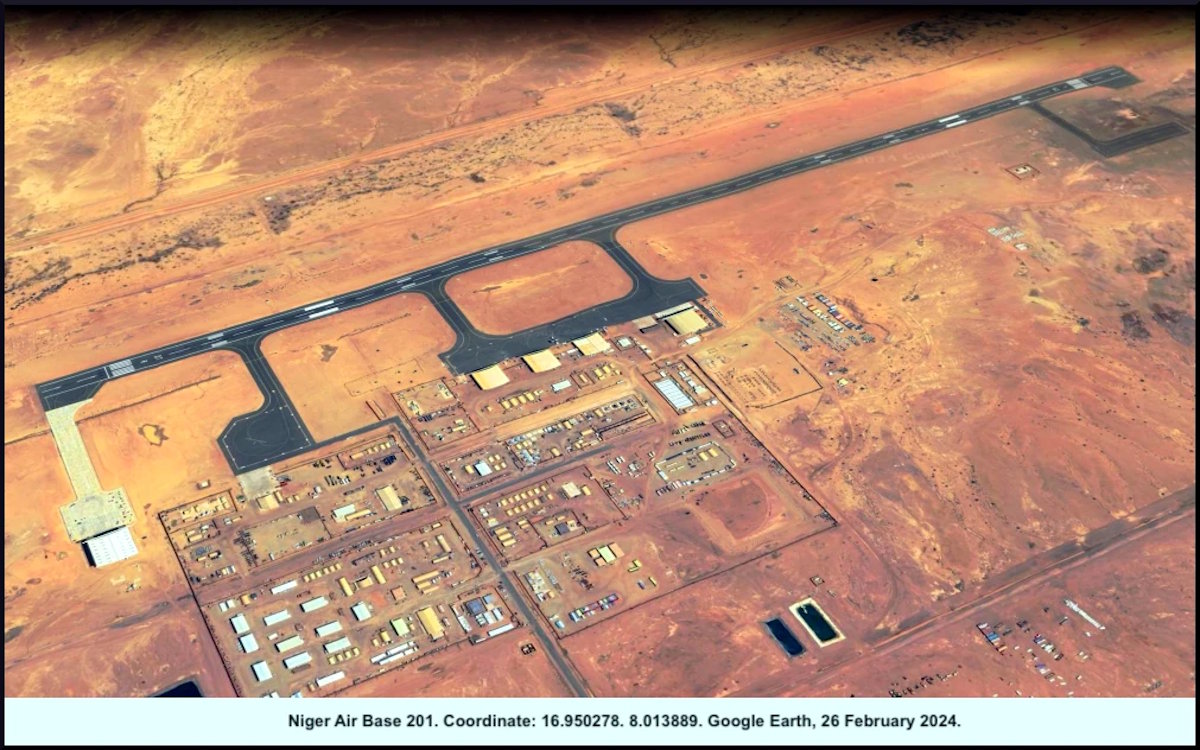 A korábban az amerikaiak és franciák által használt nigeri 101-es légibázis